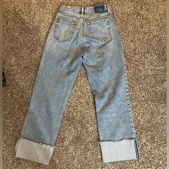 Abercrombie and Fitch curve love mid rise baggy jean - Picture 5 of 5